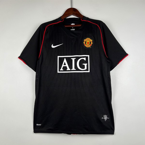 Tailandia Camiseta Manchester United Segunda equipo Retro 2007-2008